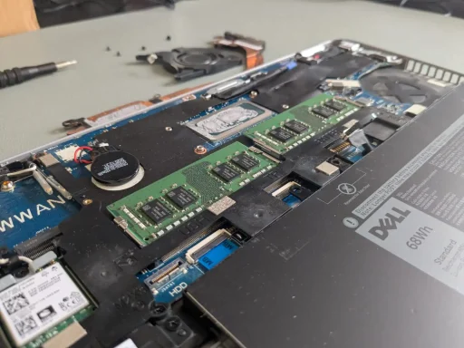 Notebook Arbeitsspeicher Reparatur